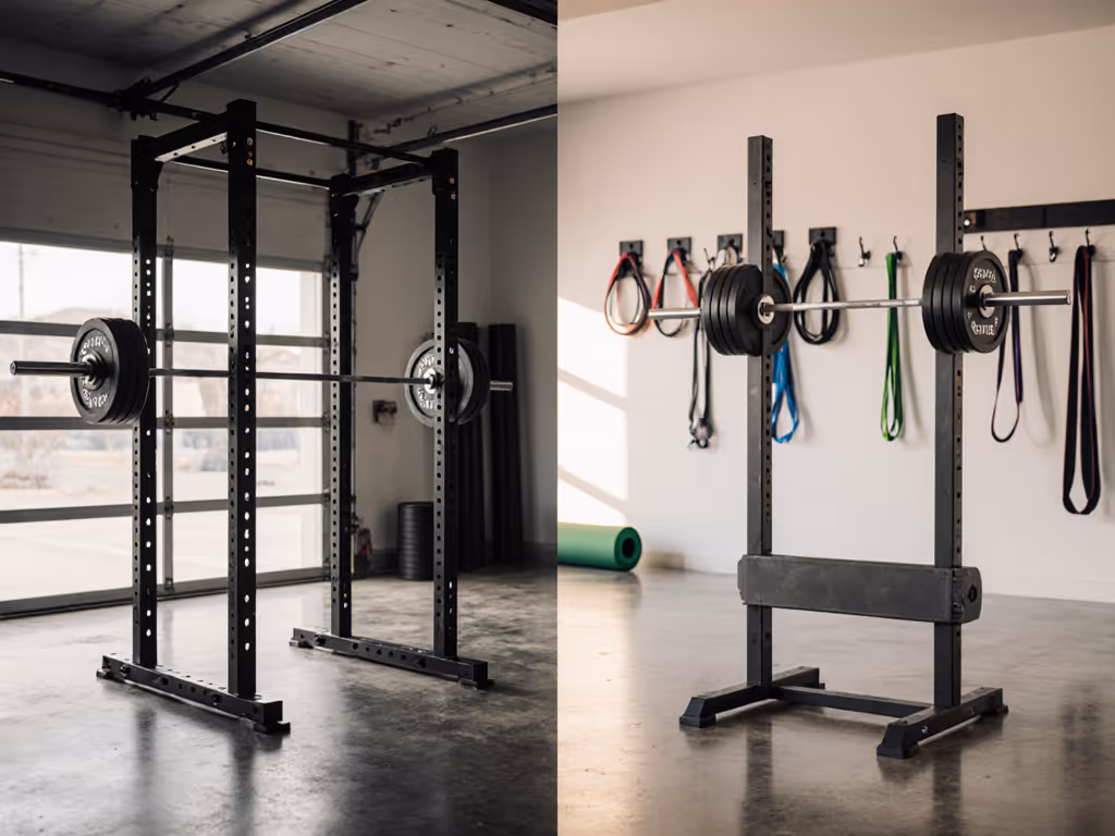 Power Rack vs Squat Stand: Space-Saving Home Gym Showdown